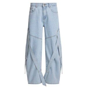 LIONESS OFFSHORE JEAN IN LIGHT DENIM SIZE SMALL